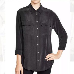 Black Equipment Button Down